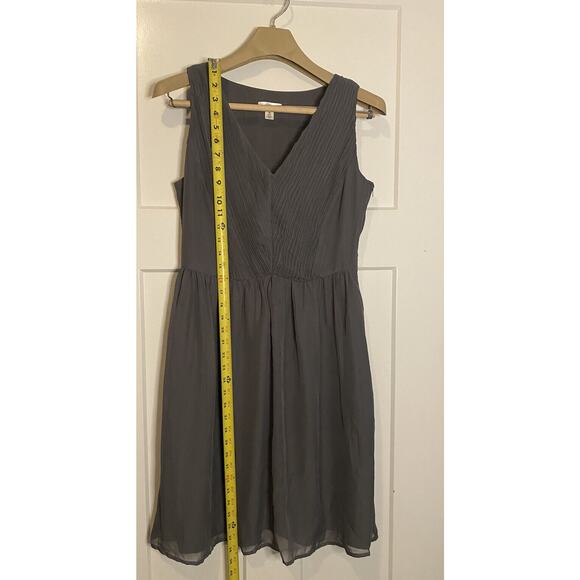 Tevolio Size 10 Gray Evening Cocktail Gown Formal‎ Dress Sleeveless EUC - Picture 3 of 10
